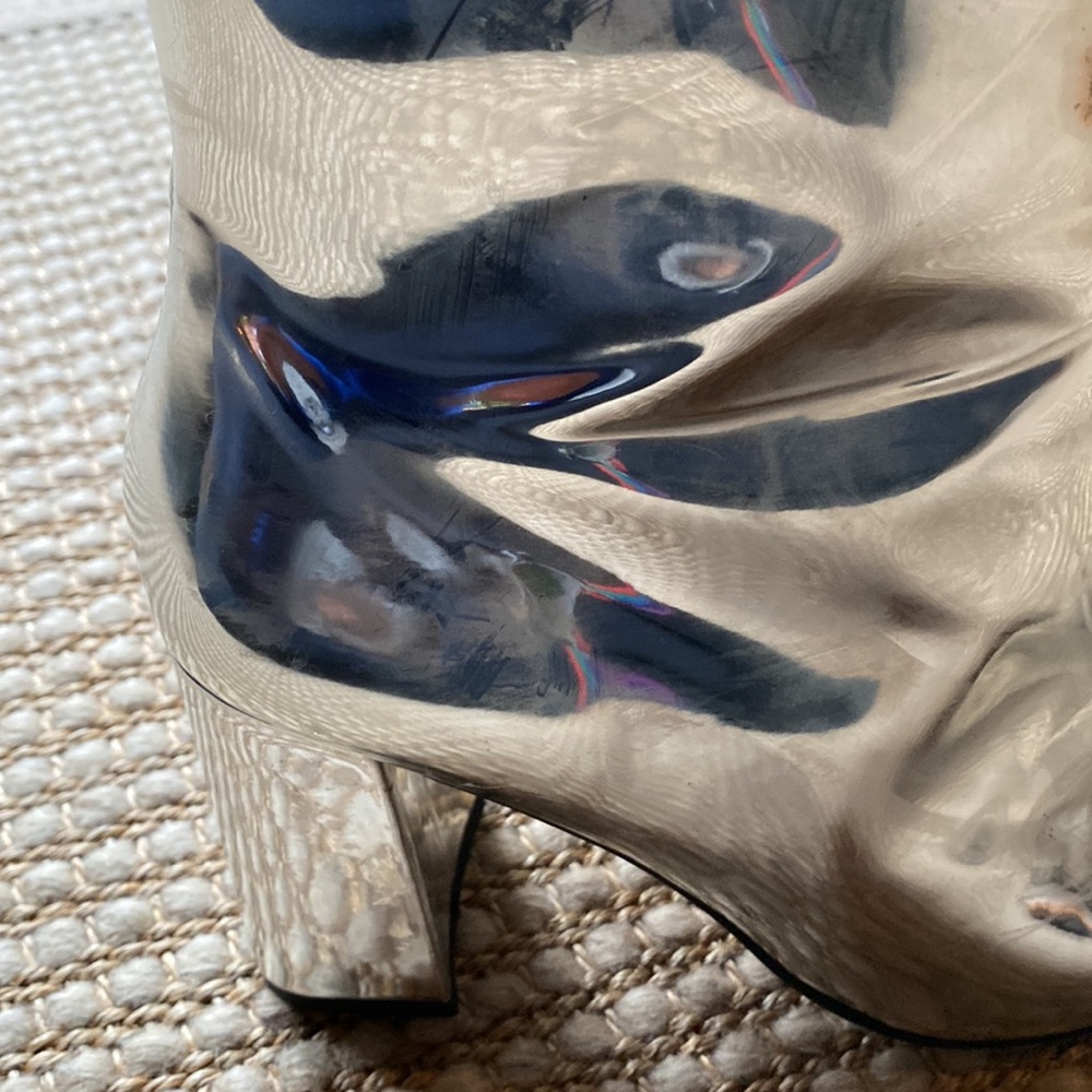 Silver booties - Picture 3 of 9